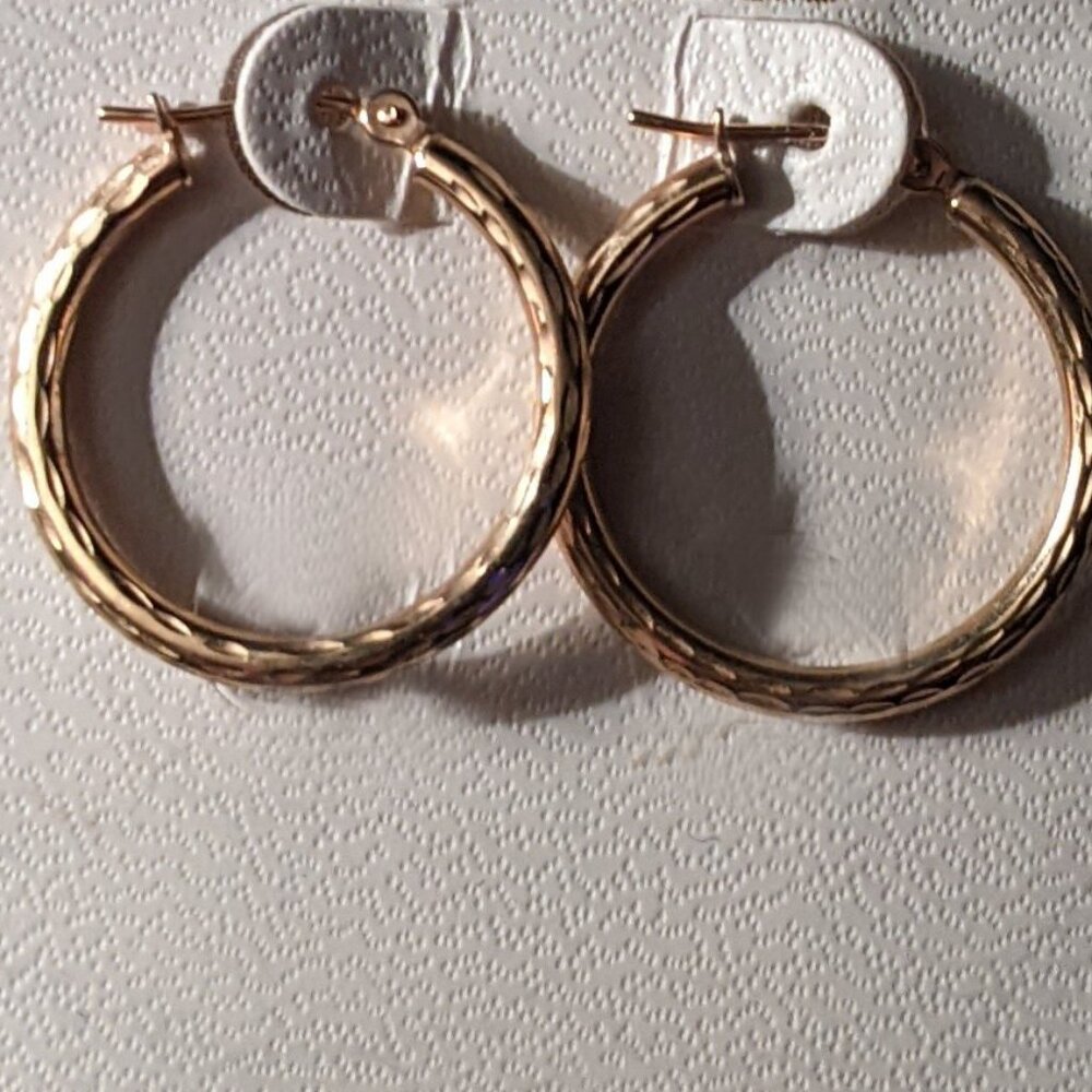 10K Hoop Earrings